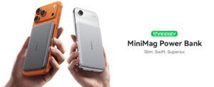 THREEKEY Portable Magnetic Wireless Power Bank